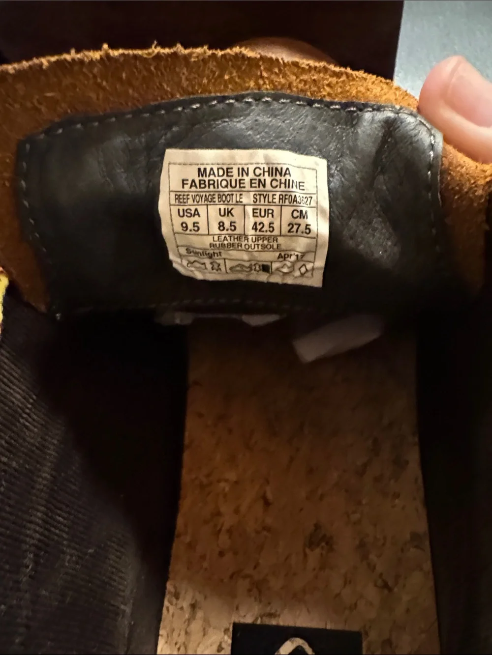 Reef brown leather